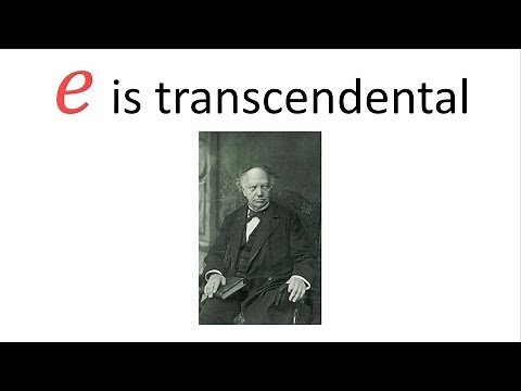 Hermite's Proof that e is Transcendental (A Thorough Explanation!)