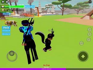 Showing a secret place and how to ride animals In animal simulator!! (Roblox)