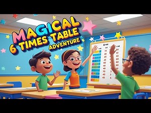 "Magical 6 Times Table Adventure | Learn with Fun for Kids!"