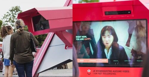 What is this pyramid-shaped facial recognition scanner doing in Montreal? | Lifestyle