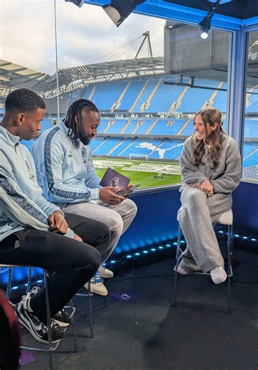 transfer deadline day ✅ absolutely LOVED my interview with Marc Guehi & Antoine Semenyo for @Premier League 🙌🏽🩵⚽️ #premierleague #aditl #spendthedaywithme #mancity #mcfc