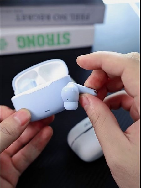 Acer Wireless Bluetooth ANC Earbuds Waterproof Touch, Beige