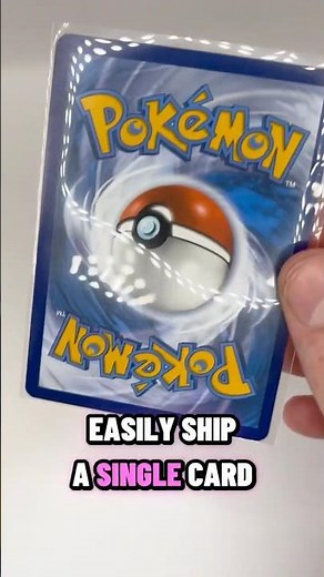 How to ship a single Pokemon Card in a PWE
