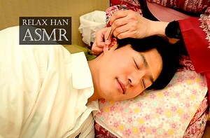 ASMR 体验舒适的日式耳朵清扫 | Japanese style's ear cleaning service