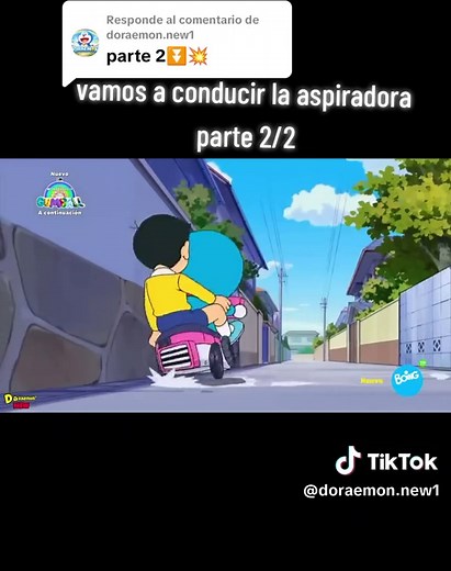 Respuesta a @doraemon.new1 vamos a conducir la aspiradora #Dorameon_capitulos_nuevos💫 parte2/2