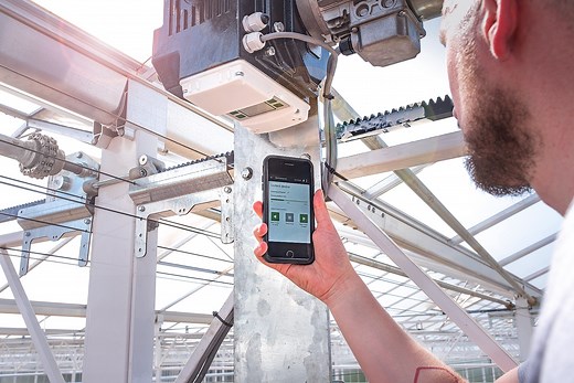 Ridder SmartDrive | The greenhouse drive with the digital limit switch