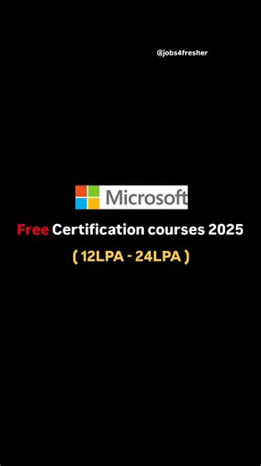 Internships world on Instagram: "Looking to kickstart your cloud & data career? 🌐 💻 Start with these free Microsoft Azure learning paths & certifications that build strong foundations: 1️⃣ Microsoft Azure Fundamentals – Learn the basics of cloud computing. 2️⃣ Azure SQL Fundamentals – Master SQL in Azure environments. 3️⃣ Azure AI Fundamentals – Explore AI, ML & data science concepts. Each comes with official Microsoft learning material + practice assessments. Save this reel and begin today—pe