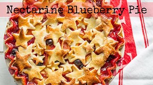 1.6K views · 12 reactions | Nectarine Blueberry Pie ~ bake the season with this juicy, tangy, sweet pie filled with ripe nectarines and plump blueberries. GET THE RECIPE: https://www.savingdessert.com/nectarine-blueberry-pie-recipe/ | Saving room for dessert | Facebook