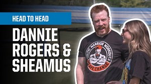 Detroit Lions superstar team reporter Dannie Rogers and WWE Superstar Sheamus chat and learn about each other's sports. | Detroit Lions