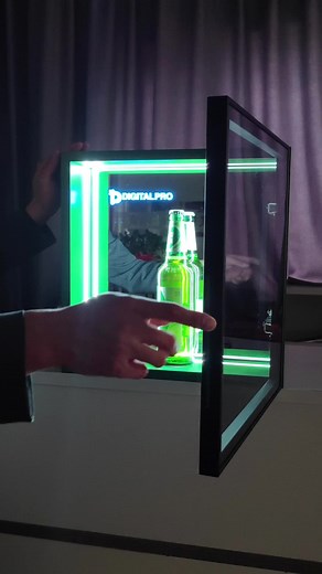 Infinite Mirror Cabinet Design: Neon Sign LED Artwork