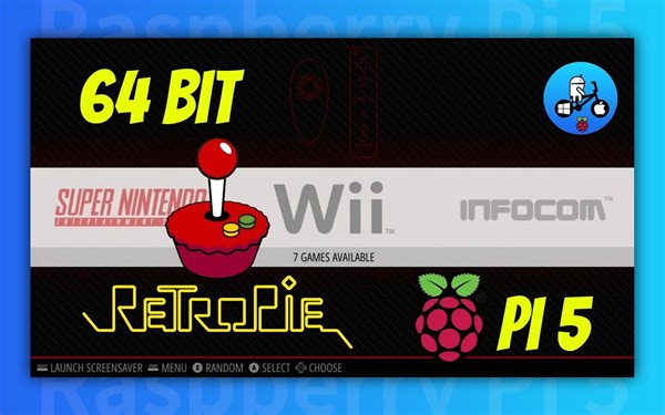 Retropie 64bit Raspberry Pi 5 支持 Gamecube 和 Wii