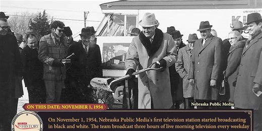 This Day in History - Nov. 1: Public Broadcasting starts at University of Nebraska TV