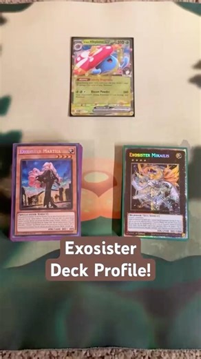 Exosister Deck Profile! 1-Minute Deck Profiles | Yugioh Short #yugioh #yugiohtcg