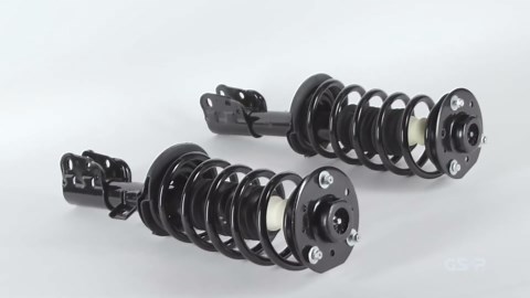 GSP 812002 Loaded Strut and Coil Spring Assembly for Select Chrysler: 2005-10 300; Dodge: 2008-10 Charger, 2005-08 Magnum - Right Front (Passenger Side)