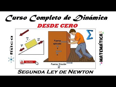 Curso Completo de dinámica desde cero | Física - Segunda ley de Newton