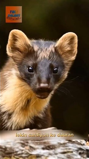 Sardiyon Mein Safed Ho Jata Hai Ye Chhota Shikari! 😱 | Stoat Animal Facts #stoat #animals