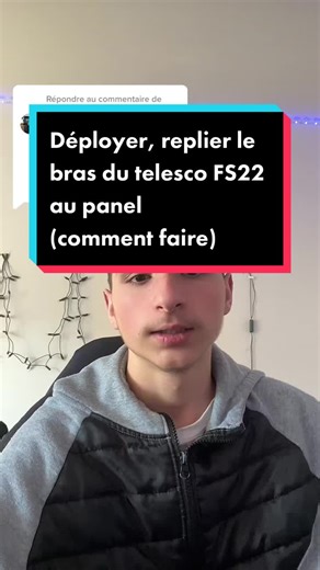 Configurer le panneau du télescope dans FS22