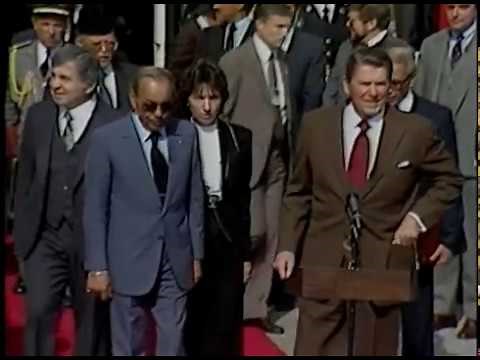 President Reagan’s and King Hassan’s II of Morocco Departure Remarks on October 22, 1982