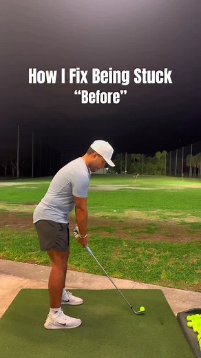 How to fix being stuck🏌️🏻‍♂️ #golf #golfer #golftips | Jean-Philippe Mehu