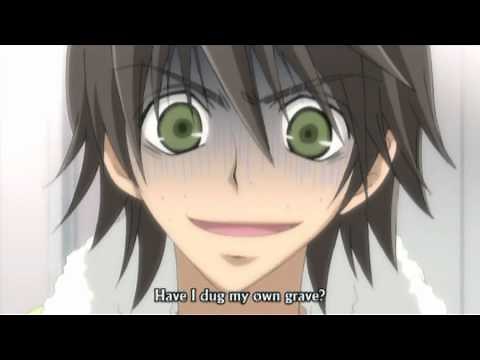 Junjou Romantica scene-- Follow the Trail of Yaoi Books