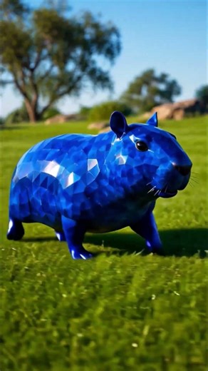 Gemstone Capybaras #capybara #shorts #satisfying