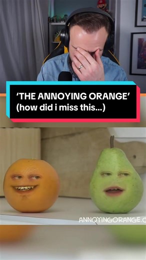 The ANNOYING ORANGE that started it all… (30m views, and 15yrs old- honestly, where was I for this??) #annoyingorange #viral #funny #reaction #fyp YT CREATOR: Annoying Orange