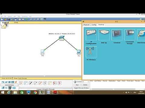 Réseau Local Partie 1 - création - configuration - ping