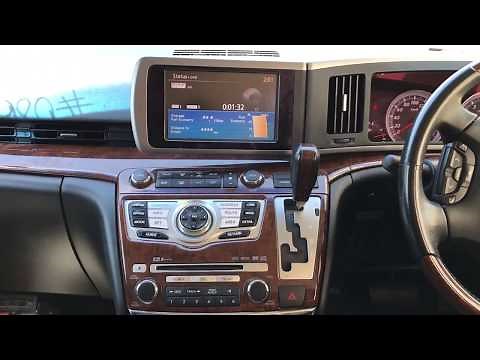 2007-2010 Nissan Elgrand E51 Series 3 Language conversion