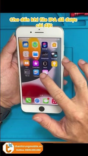 Install IPA Files Directly On iPhone Using Trollstore | Thanh Trung Mobile | #thanhtrungmobile