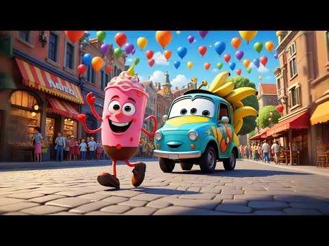 Milkshake Twist — Yummy Dance Time! | Fun Kids Song | Sweet Treat Dance Adventure