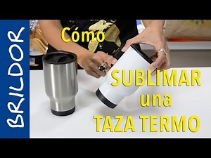 How to sublimate thermoses