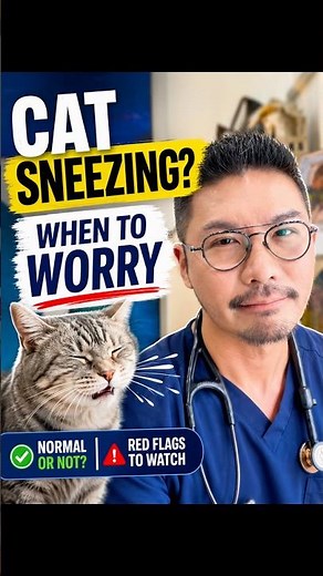 Why Is My Cat Sneezing? (Normal vs Vet Visit)