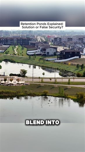 Retention Ponds Explained: Solution or False Security? #RetentionPonds #FloodControl #UrbanPlanning #WaterManagement #Infrastructure