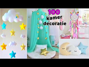 100 DIY KAMER DECORATIE IDEEN WAAR JE DOL OP ZAL ZIJN