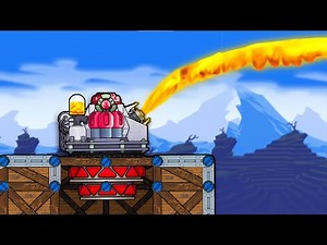 Using LAVA CANNONS To Melt My Enemies in Forts