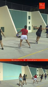 Kill shots and great gets at the Women’s ‘B’ Doubles this weekend! #handball #wallball #tournament #florida | Handball United