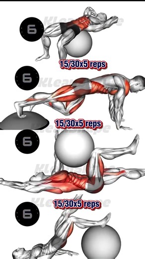 Top Ball workout for your Abs !! Save, share, comment, and like the video! #exercise #abs #gym