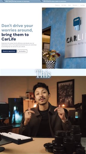 Website builders typically have upload limits, for example 30MB. (Which is pretty small.) So to get around this open up your video any popular video editor, and set the export format to H.265. H.265 is meant for streaming high-resolution video over the internet lightweight format for the web, that still gives you high quality video that won’t slow down the page. | Websprint