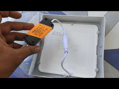 How to Install Surface Square LED Panels Light