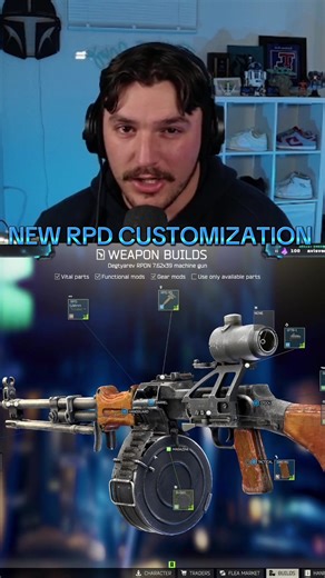 RPD N Customization in Escape from Tarkov