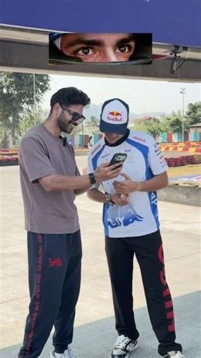 Guess The F1 Driver Ft. Arvid Lindblad 👀 #shorts #redbullindia