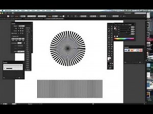 Technical flat drawing for fashion: Creating a rib brush for your technical flat drawings