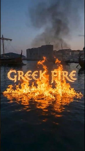 The Weapon That Saved an Empire: Greek Fire