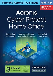 Acronis Cyber Protect Home Office Essentials - 3 Gebruikers / 1 Jaar - Windows/MAC | bol