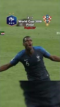 France vs Croatia World Cup 2018