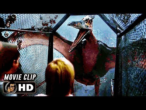 Billy Saves Erik Scene | JURASSIC PARK III (2001) Sci-Fi, Movie CLIP HD
