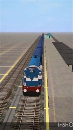 Indian train WDM 3A in trainz simulator
