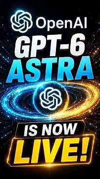 OpenAI Launches ChatGPT-6 Astra: New Features & Plus Availability! #Shorts