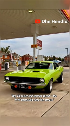 Why the 1970 Barracuda Was Feared on the Streets 😈