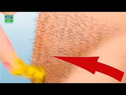 Impressive! How to Naturally Remove Body Hair Permanently (No Waxing or Shaving)